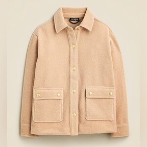 J.Crew Bouclé shirt-jacket